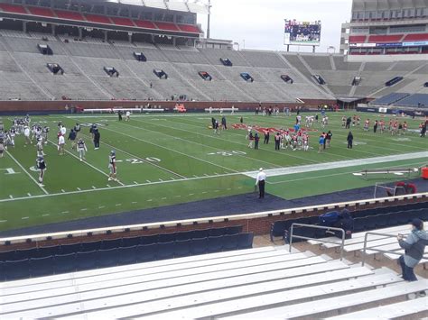 Section H at Vaught-Hemingway Stadium - RateYourSeats.com