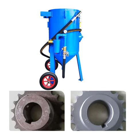 Dust Free Open Pipeline Rust Removal Mobile Wet Sandblasting Machine