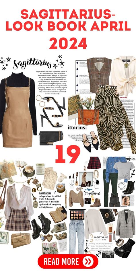 Venus Inspired Sagittarius Outfits Look Book April Style