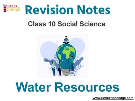 Water Resources Notes For Class 10 Social Science