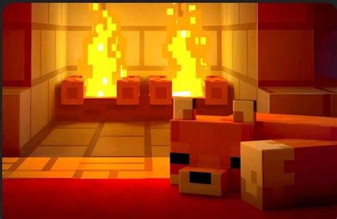 Minecraft #лиса#лисаспит#лисаспитоколокостра | Обои для компьютера ...