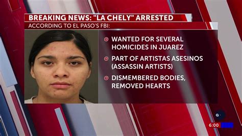 El Paso Fbi Agents Arrest La Chely On Multiple Homicide Charges Youtube