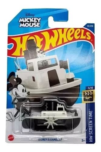 Hot Wheels Disney Steamboat Mickey Mouse Variante Cuotas Sin Inter S