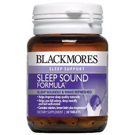 Jual Blackmores Sleep Sound Formulablackmoresvitamin Untuk Tidur