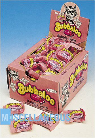 Buy Bubbaloo Bubble Gum - Vending Machine Supplies For Sale