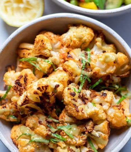 Vegan Roasted Cauliflower - Husyu Recipes