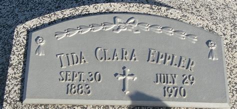 Tida Clara Goodman Eppler Find A Grave Gedenkplek