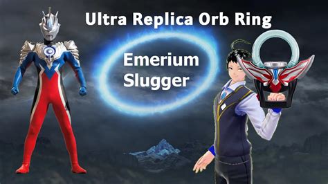 Ultra Replica Orb Ring Ultraman Orb Emerium Slugger Youtube