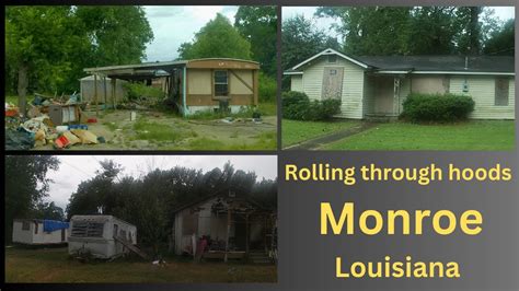 Dangerous Hoods In Monroe LA Dash Cam Driving Tour Louisiana Part 1