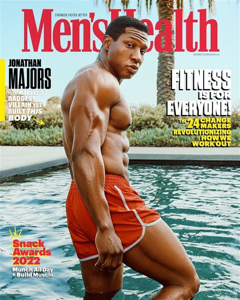 Jonathan Majors On His Viral Shirtless Photo And Special Bond With