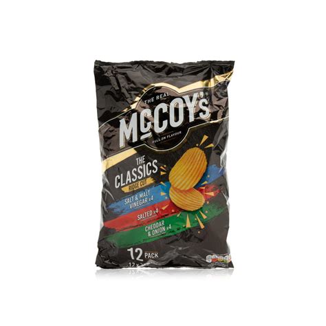 The Real McCoy's classic variety crisps 25g x12 - Spinneys UAE