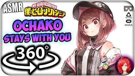 Ochako Uraraka Stays With You~ Asmr 360 My Hero Academia 360 Vr Youtube