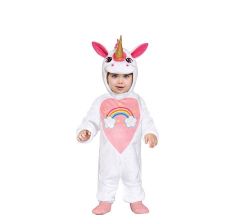 Costume De Licorne Arc En Ciel Rose Pour Bébé