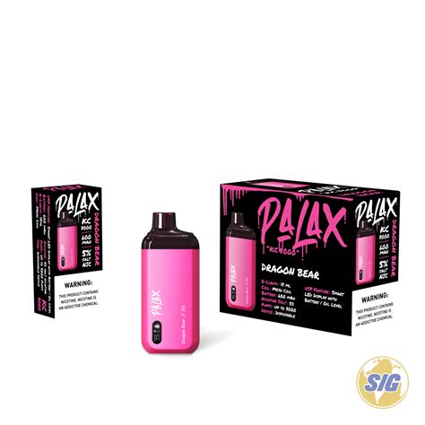 Palax 8000 Puffs Disposable Vape Sig Distro