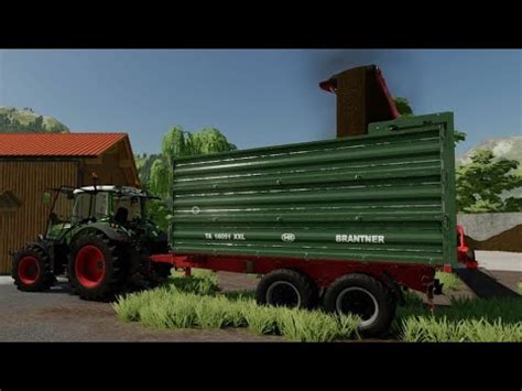 Farming Simulator 22 Silage Aufladen Und Verkaufen Mit Den Neuen Fendt