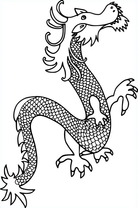 Dragon Chinois Dessin Facile Beau Galerie Coloriage Dragon Chinois