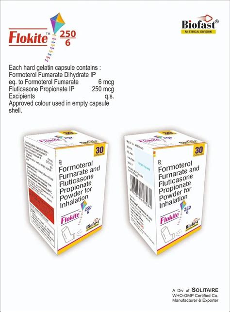 Flokite Formoterol Fumarate And Fluticasone Propionate Inhalation