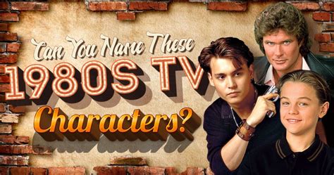 Can You Name These 1980s TV Characters? - Quiz