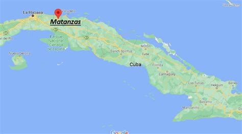 ¿dónde Está Matanzas Mapa Matanzas ¿dónde Está La Ciudad