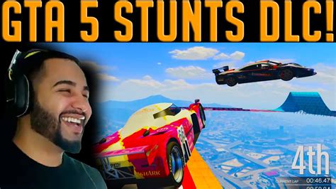 Gta Awesome Stunt Race Cunning Stunts New Gta Dlc Youtube