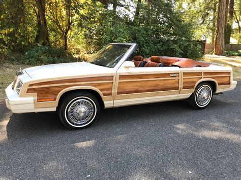 1983 Chrysler LeBaron "Woody" Convertible - Saltwater Woody