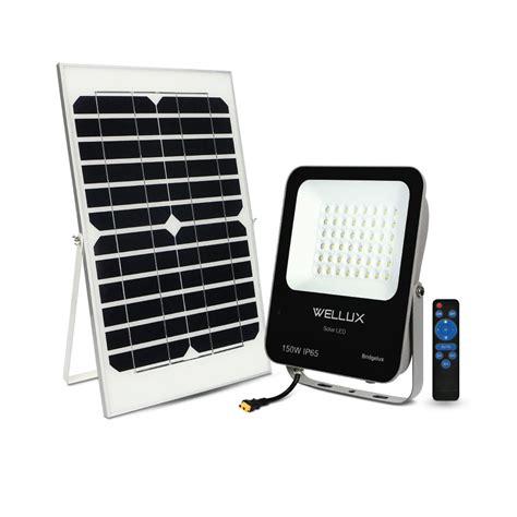 Wellux Led Solar Flood Light W