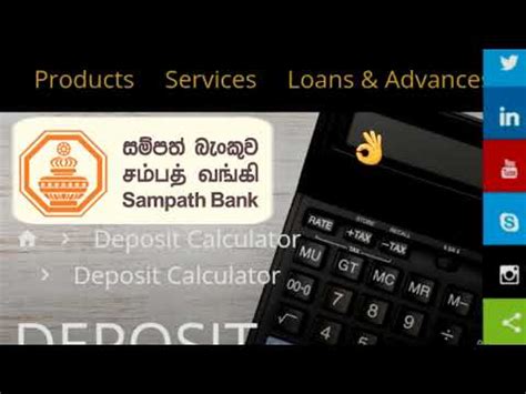 Sampath Bank Latest Fixed Deposit Interest Rates Bank Fd Rates In