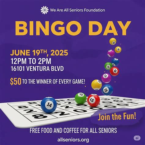 Seniors Bingo Day – Meet Play Win for Fun