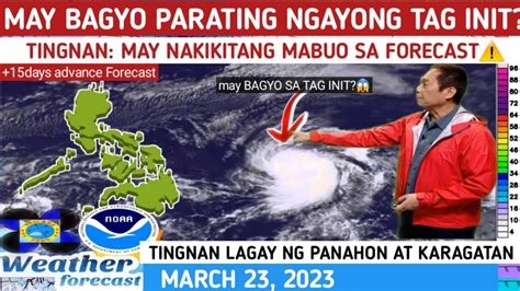 May Bagyo Parating Sa Karagatan Kahit Tag Init Tingnan Weather