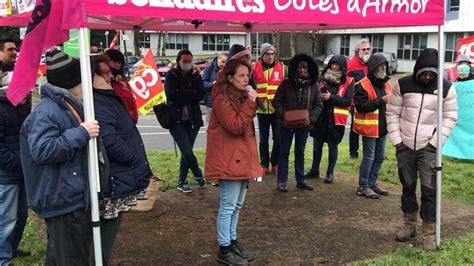 Guingamp La réforme des retraites et la fermeture de la maternité