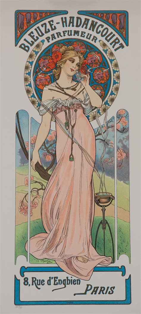 Bleuze Hadancourt Alphonse Mucha Rue Royale Fine Art