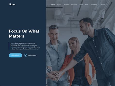 Nova A Multipurpose Free Html Website Template Untree