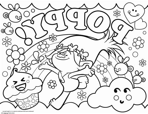 Disney Trolls Coloring Pages at GetColorings.com | Free printable ...