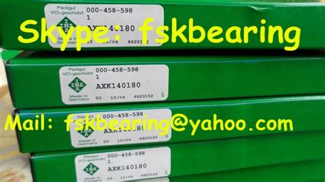 Axk Plane Thrust Needle Roller Bearings For Construction Machinery