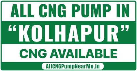 CNG Pump In Kolhapur - CNG Pump Near Me