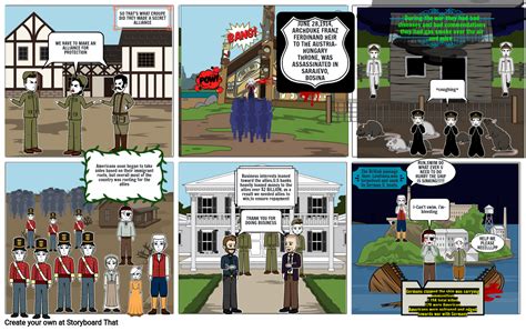 World War I Comic Storyboard By Nmatama