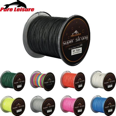 Pureleisure M Braided Fishing Pe Line Multifilament Pe M Brins