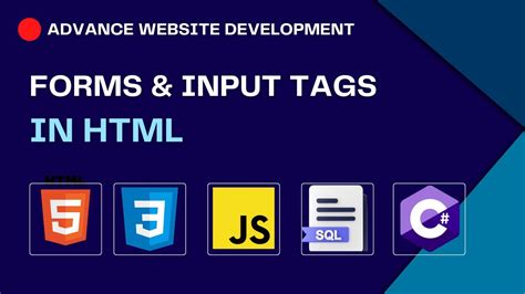 Mastering Html Forms And Input Tags Html Tutorial For Beginners Youtube