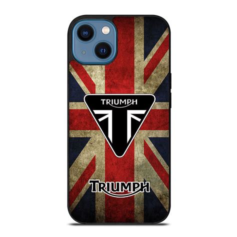 Triumph Motorcycle Logo New Iphone 14 Case Cover Casecentro