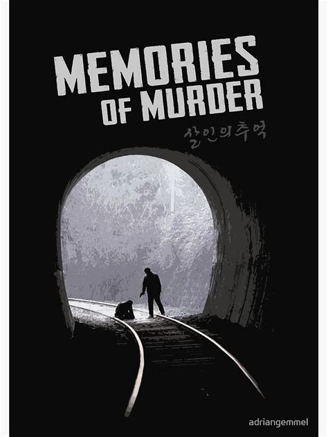 "Memories of Murder" Poster by adriangemmel | Redbubble