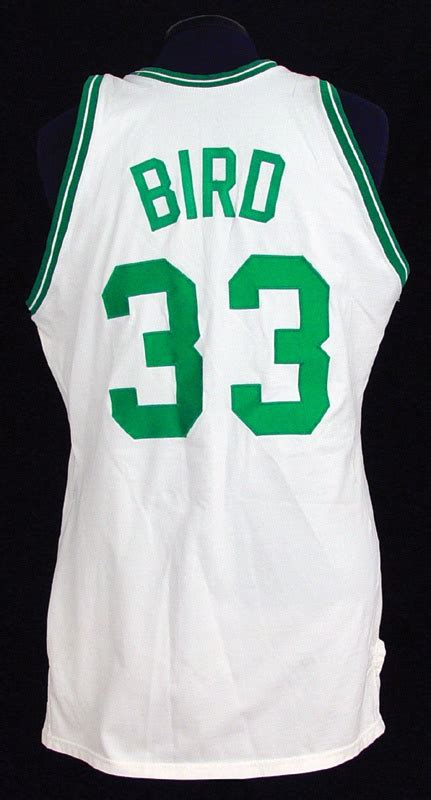 Mid 1980's Larry Bird Game Worn Knit Jersey