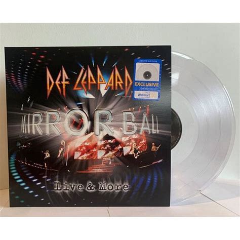 Def Leppard Mirror Ball Live More Walmart Exclusive Vinyl