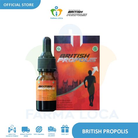 Jual Farma Loca British Propolis PROPOLIS MURNI 100 ASLI OBAT