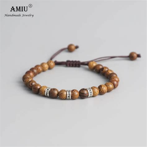 AMIU Tibetan buddhist Bracelet Hand Braided Lucky Knots bracelet ...