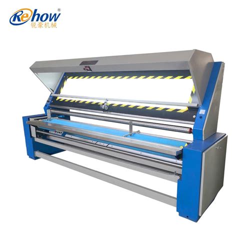 Fabric Roll Unwinder Machine Fabric Inspection Rolling Machine Rolling