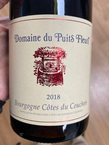 Domaine Du Puits Fleuri Bourgogne C Tes Du Couchois Vivino Espa A