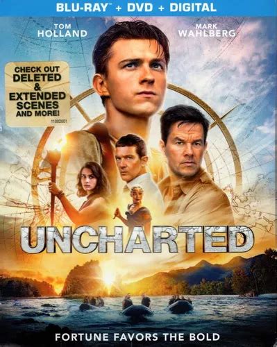 Uncharted Tom Holland Importada Pelicula Blu Ray Mercadolibre