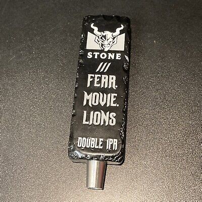 Fear Movie Lions Double Ipa Stone Brewing Company Brewery Bar Beer Tap