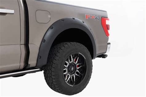 Rough Country F F20911A RC Pocket Fender Flares Flat Black 21 23