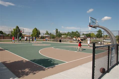 Outdoor Basketball Court